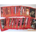 Lot de 108 cartes Jurassic Park Euroflash 1992