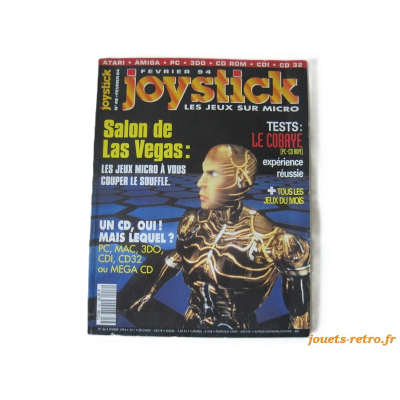 magazine "joystick" n° 46 février 1994