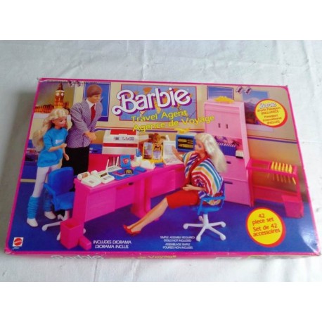 Agence de voyages Barbie - Mattel 1986
