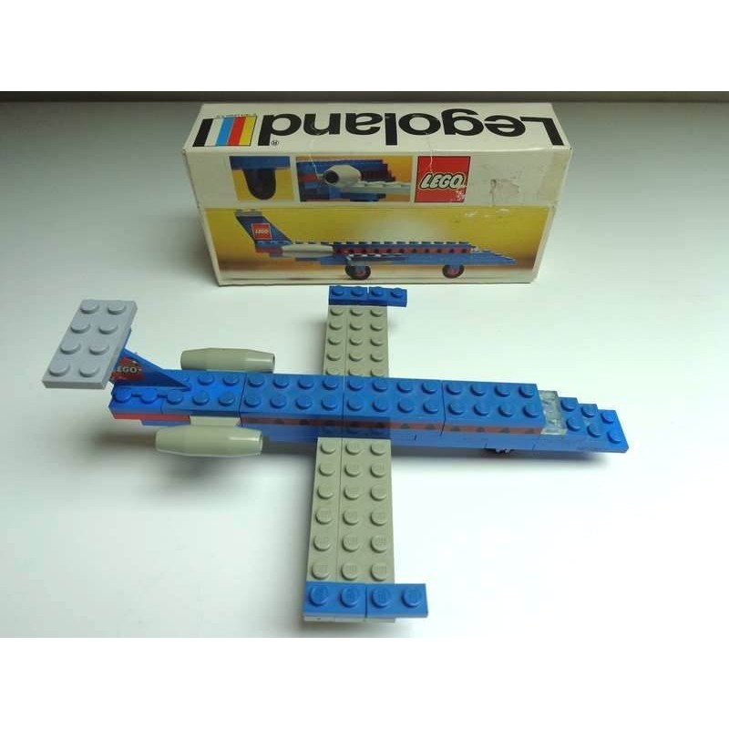 Boite Lego Legoland 657 Avion à réaction - Executive Jet - jouets rétro  jeux de société figurines et objets vintage