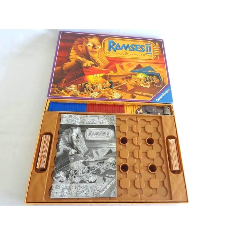Ramses II - Jeu Ravensburger 1997 - jouets rétro jeux de société figurines  et objets vintage