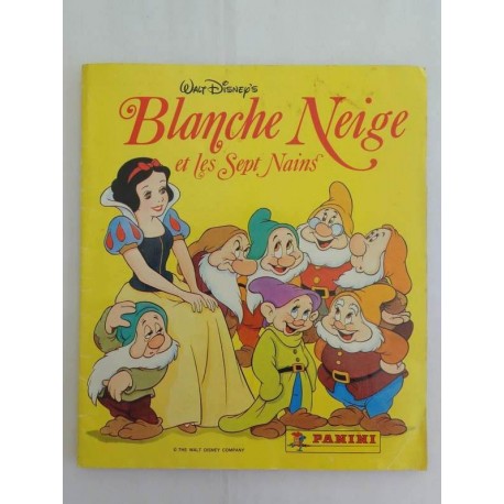Album Panini Blanche Neige et les Sept Nains Disney Complet