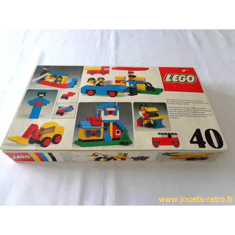 Jeg regner med undgå krystal Boite Lego n° 40 - jouets rétro jeux de société figurines et objets vintage