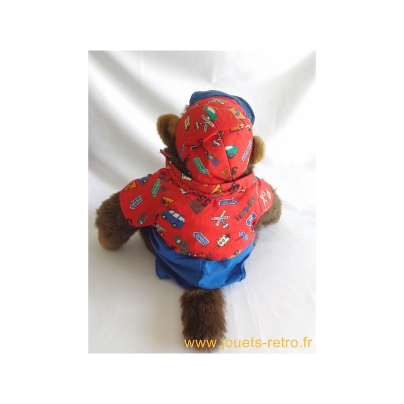 Peluche singe vintage jouets rétro jeux de société figurines et