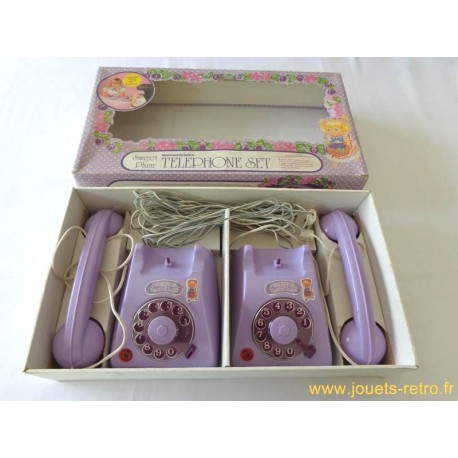 Téléphones jouets à piles Sweet Plum - Mehanotehnika 1983