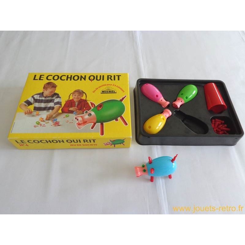 Vintage Board Game Le Cochon Qui Rit