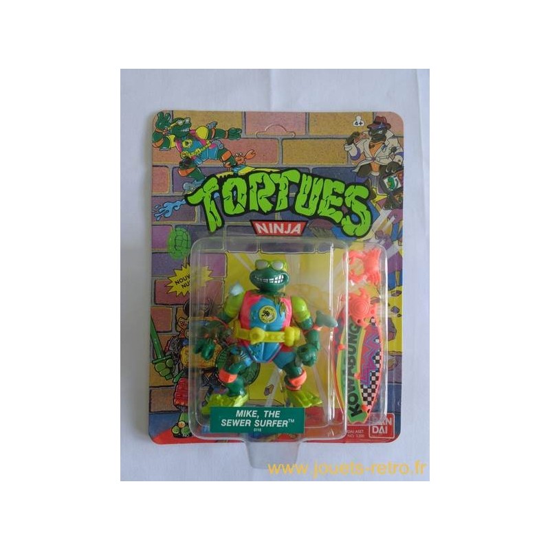 Épée Vintage 1990 TMNT Sewer Force – Tortues Ninja Jouet Collection