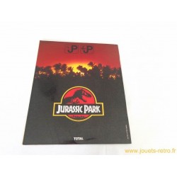 Livre Jurassic Park - Galliminus et Vélociraptor