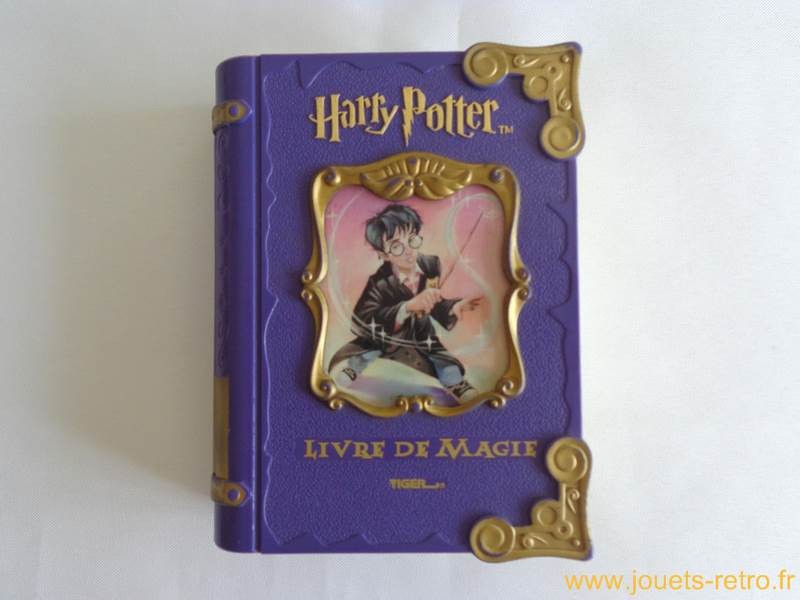 Harry Potter Livre de Magie Tiger 2001 - jouets rétro jeux de société  figurines et objets vintage