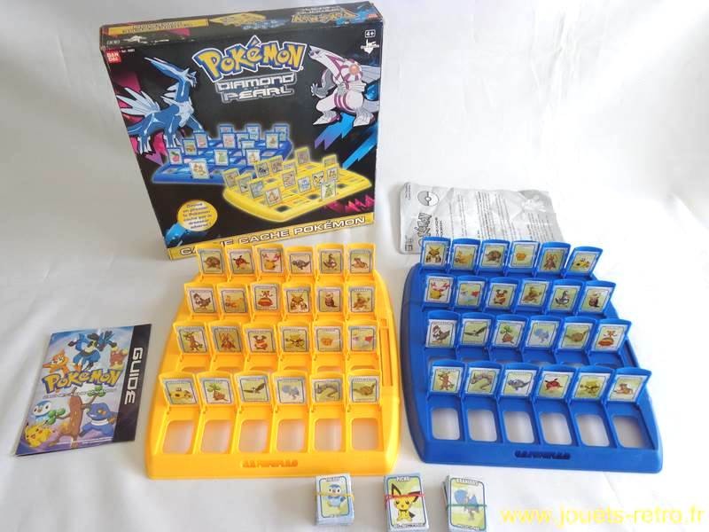 Cache Cache Pokémon Bandai - jouets rétro jeux de société figurines et  objets vintage
