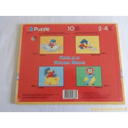 2 puzzles Fievel et le Nouveau Monde - MB 1987