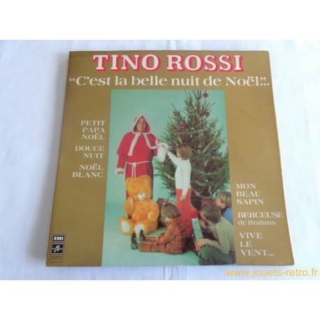 C'est la belle nuit de Noël - Tino Rossi disque vinyle 33 t