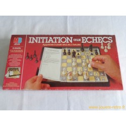 Initiation aux échecs - jeu MB 1986