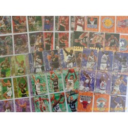 Lot 70 cartes NBA Fleer 95-96 série 1
