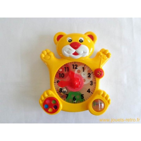 Ours horloge - Teddy Bear Clock - Redbox 1989 
