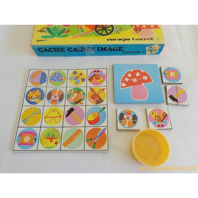 Cache Cache Image Jeu Touret - jouets rétro jeux de société figurines ...