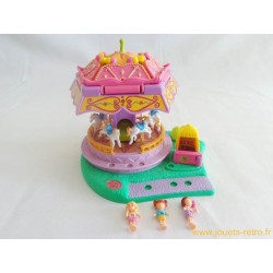 Polly Pocket Spin Pretty Carousel Playset 1996