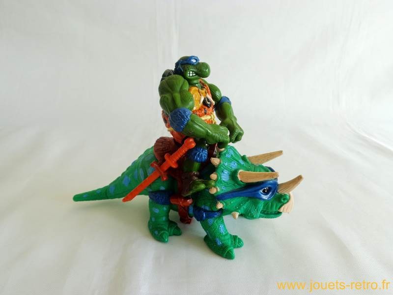 Vintage 1992 TMNT Teenage Mutant Ninja Turtles Caveman Leo Dingy