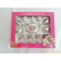 Service à thé Barbie en porcelaine - Chilton Toys 1992 