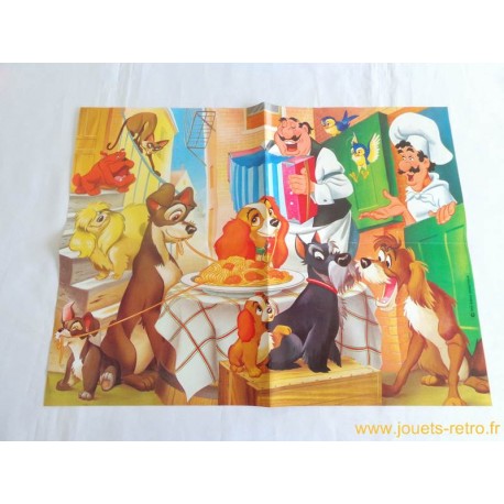La Belle et le Clochard - Puzzle Nathan 1977