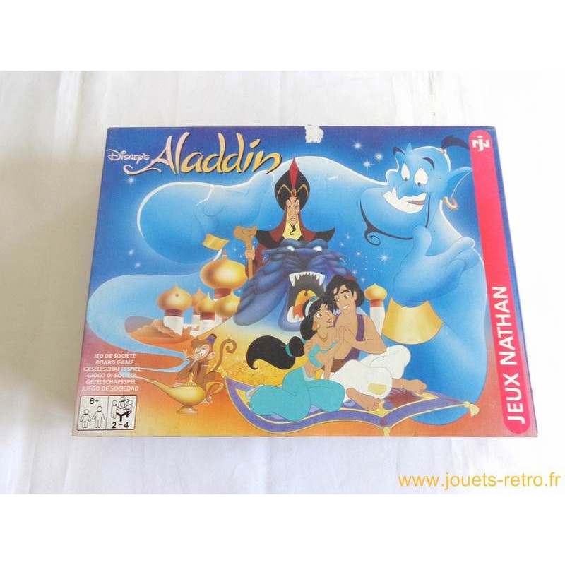 Aladdin - Jeu Nathan 1993 - Jouets Rétro Jeux De Société Figurines Et ...