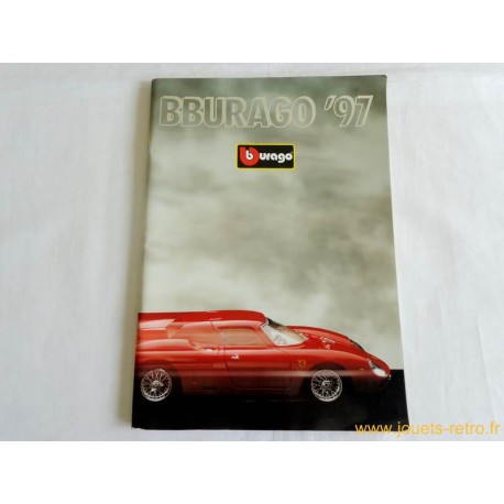 Mini catalogue miniatures BURAGO collection BBurago 1997 
