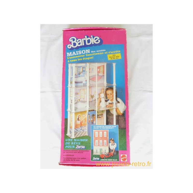 Maison De Barbie Mattel 1986 Jouets Rétro Jeux De Société Figurines Et Objets Vintage