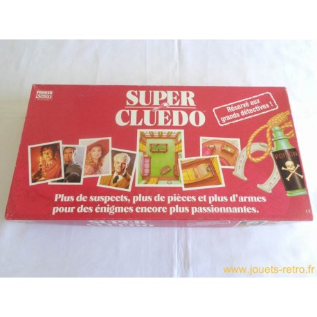 Super Cluedo - Jeu Parker 1991