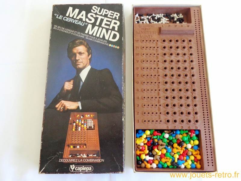 Super Mastermind - Jeu Capiepa 1976 - jouets rétro jeux de société  figurines et objets vintage