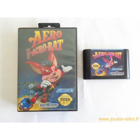 Aero the Acrobat - jeu Genesis Megadrive