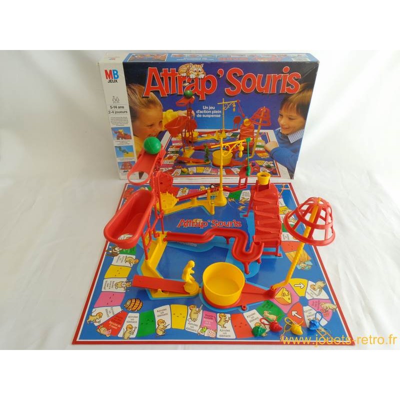 Attrap' Souris - Jeu MB 1986 - jouets rétro jeux de société figurines et  objets vintage