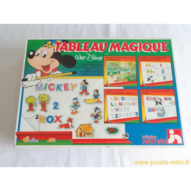 Tableau Magique - jeu Nathan 1982 - jouets rétro jeux de société figurines  et objets vintage