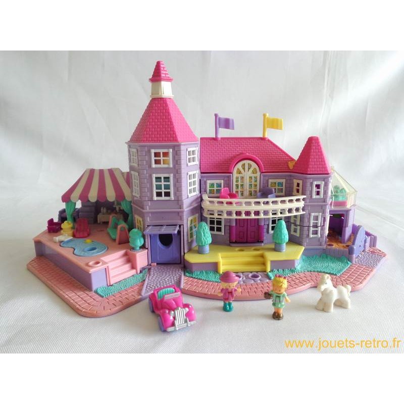 Magical Mansion Playset Polly Pocket 1994 - jouets rétro jeux de société  figurines et objets vintage