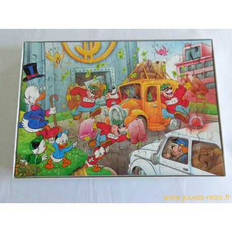 Puzzle La Bande à Picsou – La Fabuleuse Caverne – 150 Pièces – Nathan 1989 – Neuf