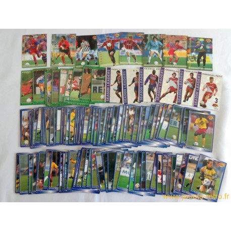 Lot 115 cartes panini football 1995