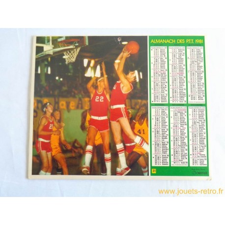 Almanach Des Ptt 1981 pas cher - Meilleures ofes sur le neuf et l'occasion