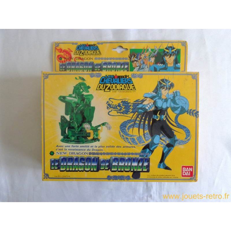 Dragon de Bronze v2 Les Chevaliers du Zodiaque Bandai 1987 - jouets rétro  jeux de société figurines et objets vintage