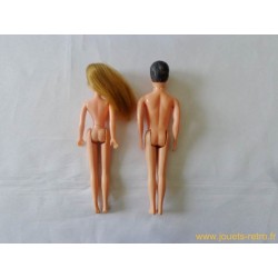 Mini poupées mannequin Pippa et Pete