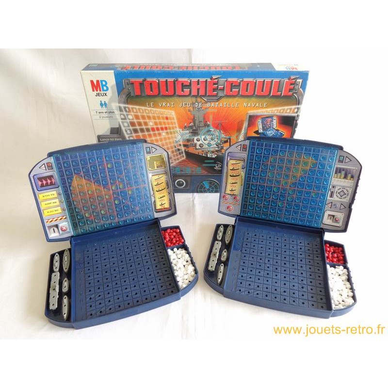 Touché - Coulé - Jeu MB 1999 - jouets rétro jeux de société figurines et  objets vintage