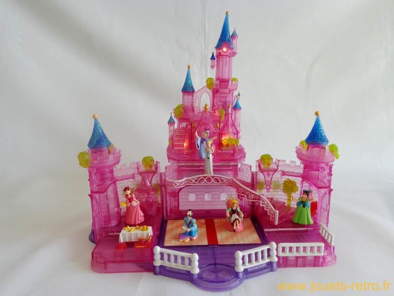 Cinderella Wedding Palace Polly Pocket 1995 - jouets rétro jeux de société  figurines et objets vintage