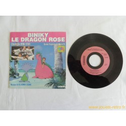 Biniki le Dragon Rose - 45T Disque vinyle 