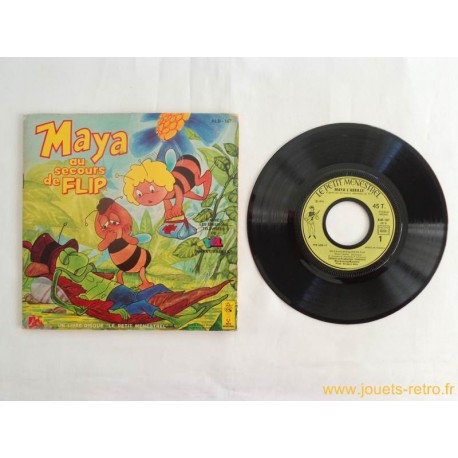 Maya au secours de Flip - 45T Livre Disque vinyle 