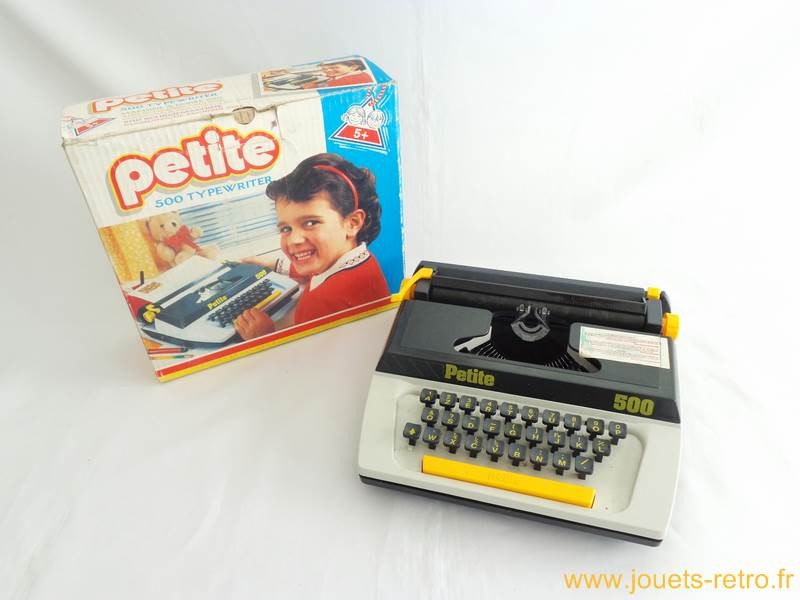 Machine à écrire 500 Petite 1993 - jouets rétro jeux de société figurines  et objets vintage