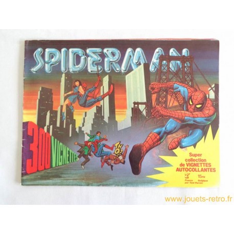 Album vignettes Spiderman 1978 Prodifu