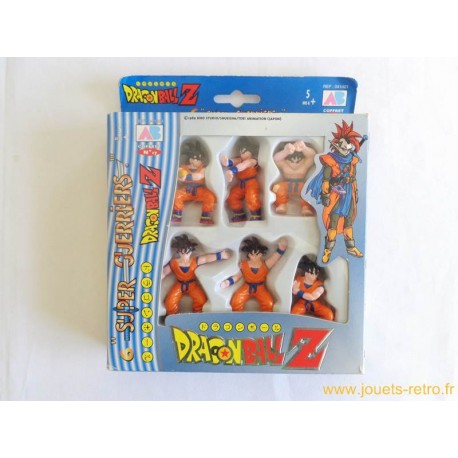 lot 6 figurines Dragon Ball Z 6 Super Guerriers 1989 (coffret 6) - jouets  rétro jeux de société figurines et objets vintage