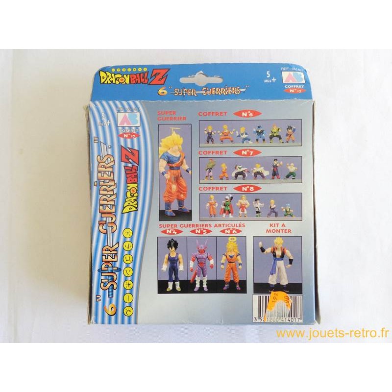 Coffret n° 17 Dragon Ball Z "6 Super Guerriers" 1989 - jouets rétro jeux de société figurines et ...