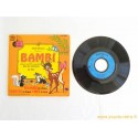 Bambi - 45T Livre disque vinyle