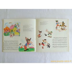 Toutes les grandes chansons de Walt Disney volume 1 Livre disque 33 T