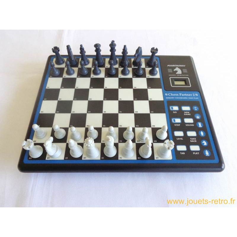 Chess Partner 2 Kasparov - jeu d'échecs électronique Saitek 1995 - jouets  rétro jeux de société figurines et objets vintage