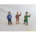 Lot figurines Tintin Bully